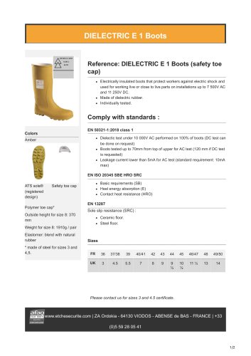 DIELECTRIC E1