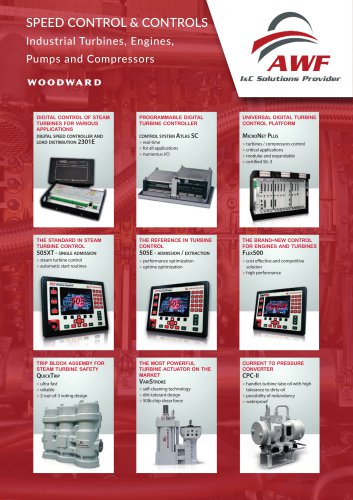 Flyer on Woodward's products