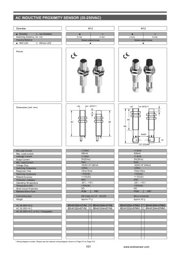 AC INDUCTIVE PROXIMITY SENSOR