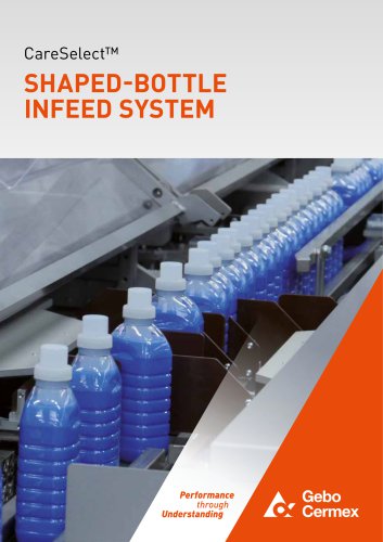 CareSelect™ - SHAPED-BOTTLE INFEED SYSTEM