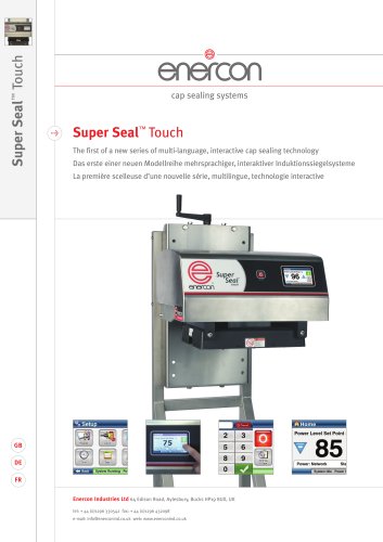 Super Seal Touch Induction Sealer