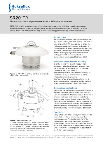 SR20-TR pyranometer