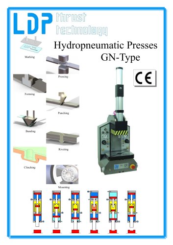 GN-TYPE Hydropneumatic Presses