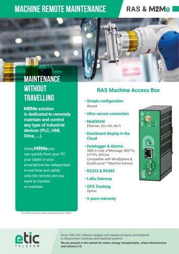 RAS Machine Access Box