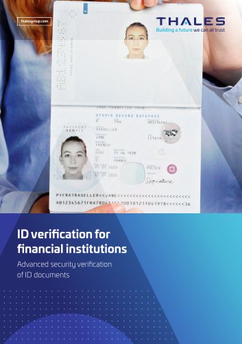 ID Verification for Financial Institutions