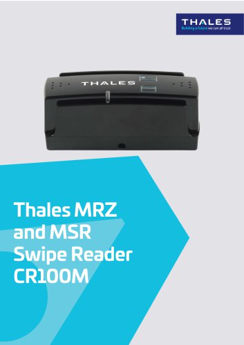 Thales MRZ and MSR Swipe Reader CR100M