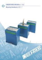 Measuring transducers cl. 0.5 - 1