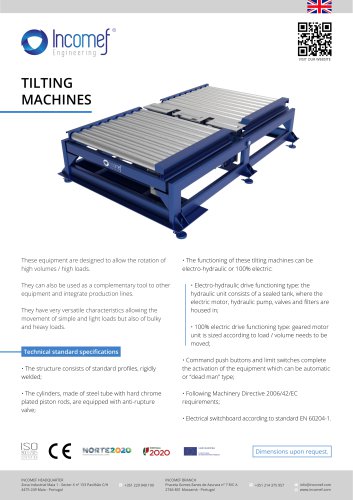 TILTING MACHINES