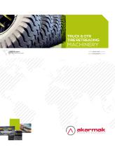 Truck and OTR tire retreading machinery