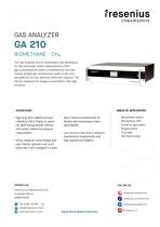 Gas Analyzer GA210 Biomethane Data Sheet