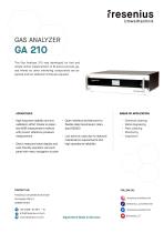 Gas Analyzer GA210 Data Sheet