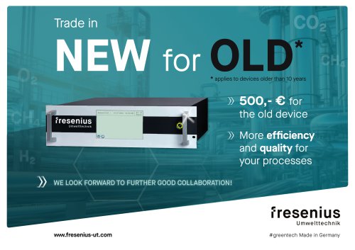 Trade In Old for New: Analyzer Exchange Offer