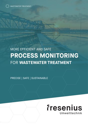 Wastewater Treatment &ndash; Process Monitoring