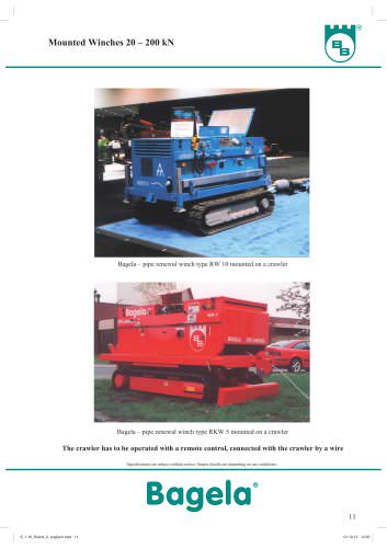 Mounted Winches