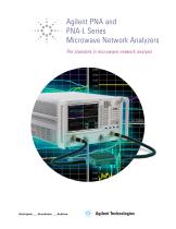 Agilent PNA and  PNA-L Series  Microwave Network Analyzers