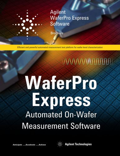 Agilent WaferPro Express Software