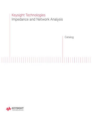 Impedance and Network Analysis