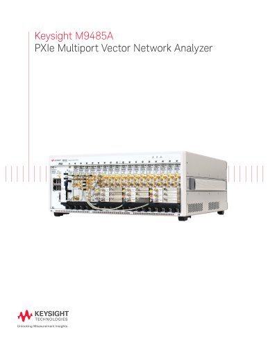 M9485A PXIe Vector Network Analyzer