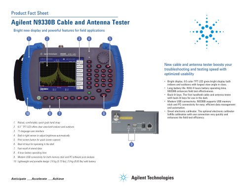 N9330B Cable and Antenna Tester