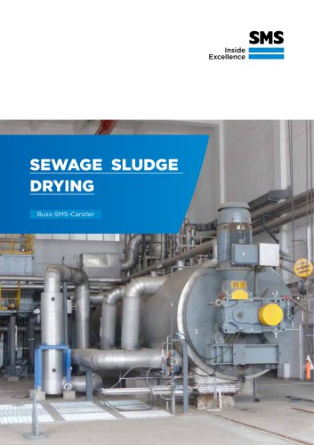 Sewage sludge drying