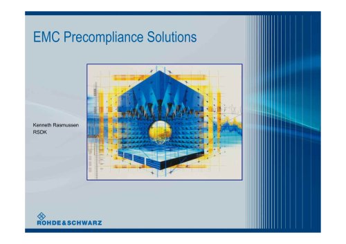 EMC Precompliance Solutions