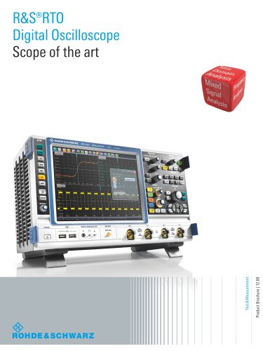 R&S®RTO Digital Oscilloscopes