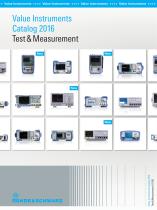 Value Instruments Catalog