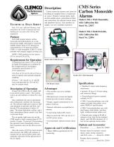 CMS-1 Carbon Monoxide Monitor/Alarm