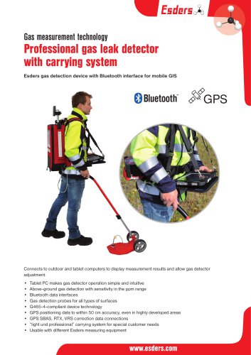 Professional gas leak detector