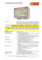 Gas Detection Control Unit ET-8D(A)