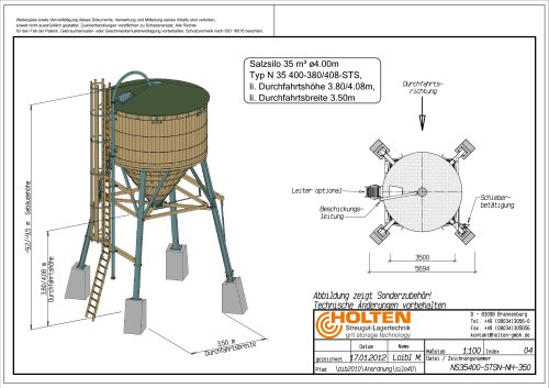 HOLTEN silo 35m³