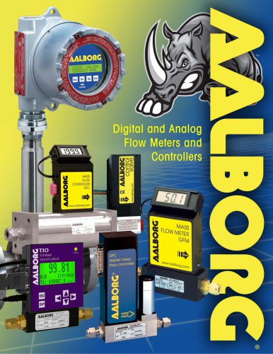 Digital and Analog Flow Meters Literature