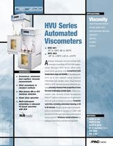 HVU 481 - AUTOMATIC KINEMATIC UBBELOHDE VISCOSIMETER