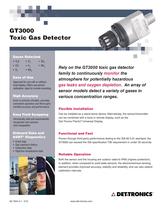 GT3000 Electrochemical Toxic Gas Detector