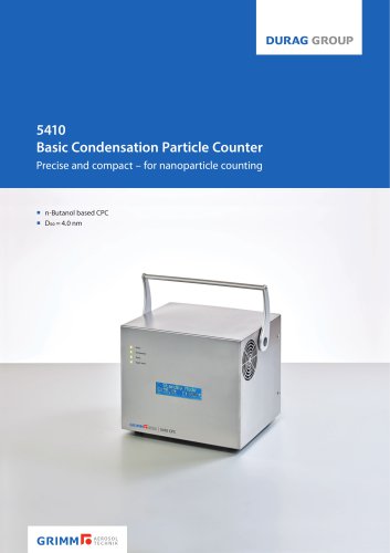 5410 Basic Condensation Particle Counter