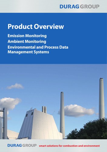 DURAG GROUP Product Overview Emission Monitoring