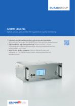 GRIMM EDM 280 - QAL1 certified PM10 & PM 2.5 optical monitor for air quality monitoring