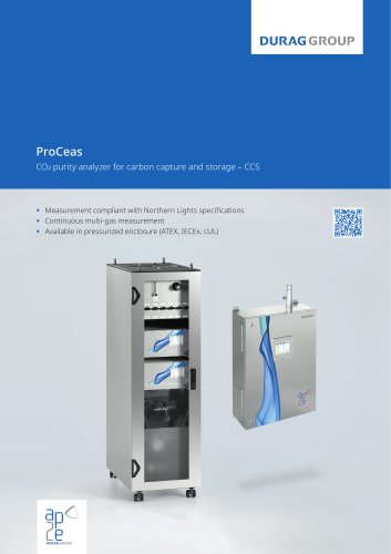 ProCeas CO2 purity analyzer for carbon capture and storage – CCS