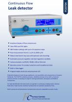 FCO754 - Continuous Flow Leak Detector