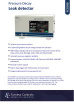 FCO780 - Pressure Decay Leak Detector