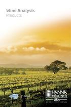 HANNA instruments Wine Testing Catalog