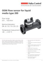 OEM Flowsensor for Liquids