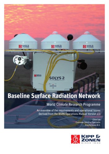 Baseline Surface Radiation Network