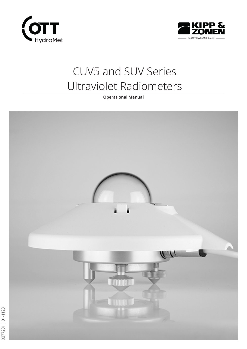 CUV5 and SUV Series Ultraviolet Radiometers - Kipp & Zonen