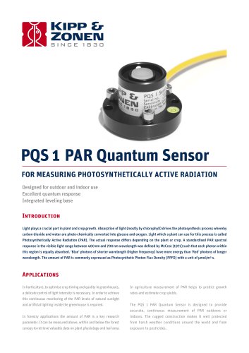 PQS 1 PAR Quantum Sensor