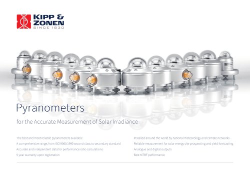 Pyranometers