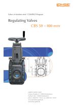 Regulating Valves CBS