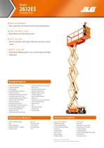 Model 2632ES SCISSOR LIFTS