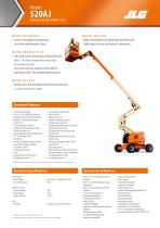 Model 520AJ ARTICULATING BOOM LIFT