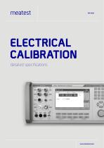 Electrical Calibration